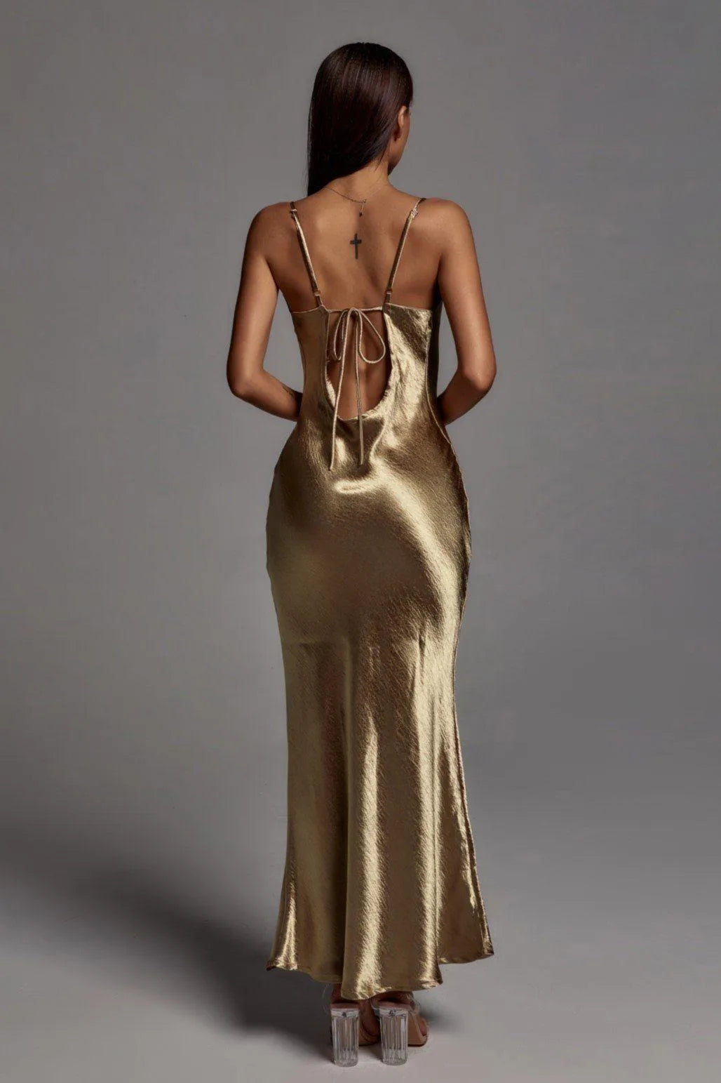 Catalina Dress | Gold